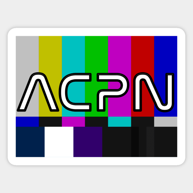 New ACPN Social Media Logo Sticker by Art Comedy Pop-Culture Network!